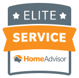 HomeAdvisor Elite Service Award - At Home Custom Interiors